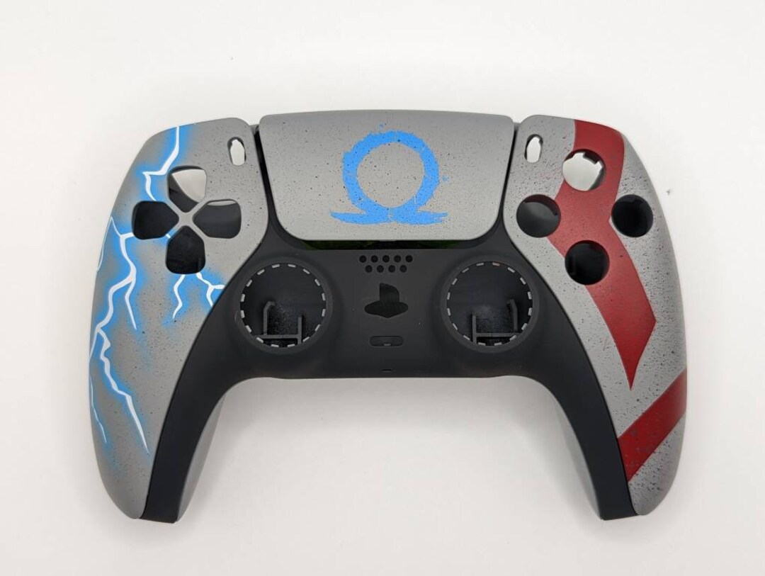 God of War Ragnarok Custom Painted Playstation 5 Dualsense Controller Etsy