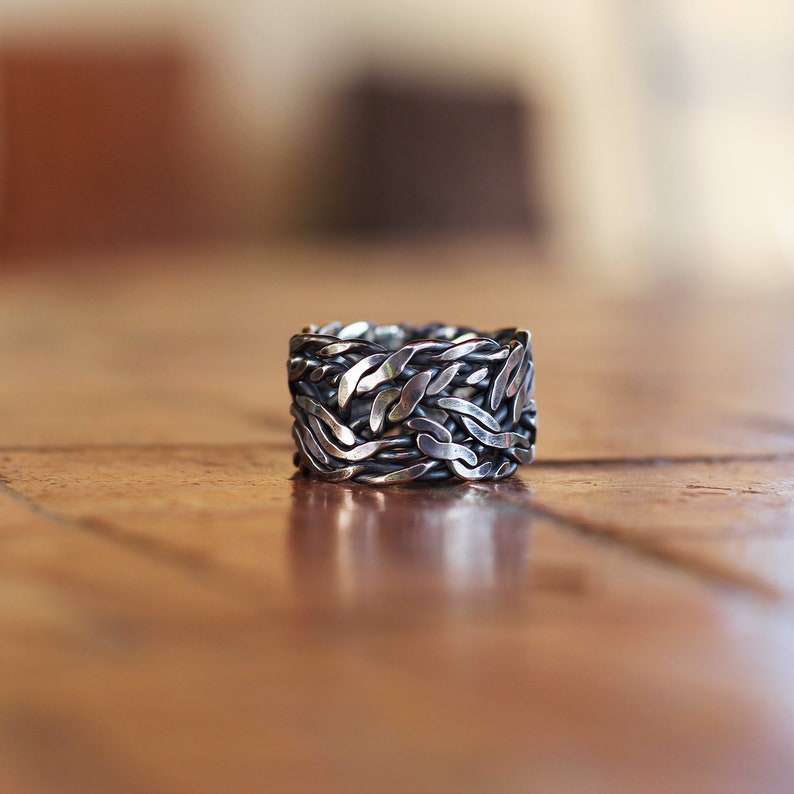 Men silver ring