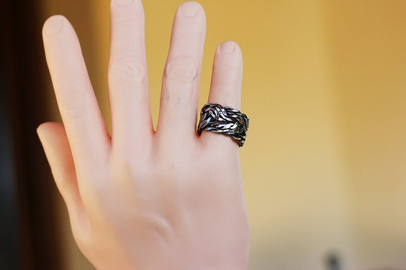 Men silver ring