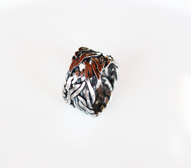 Men silver ring