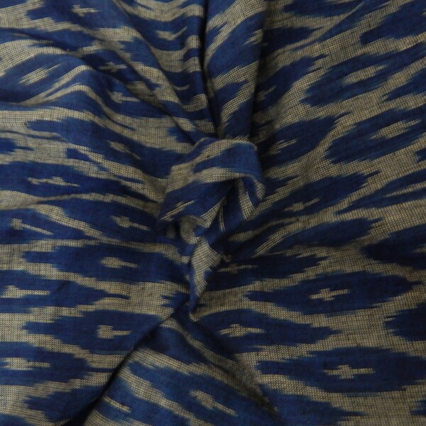 1 yard tissage Ikat tissu, tissu de coton indien, tissu Ikat