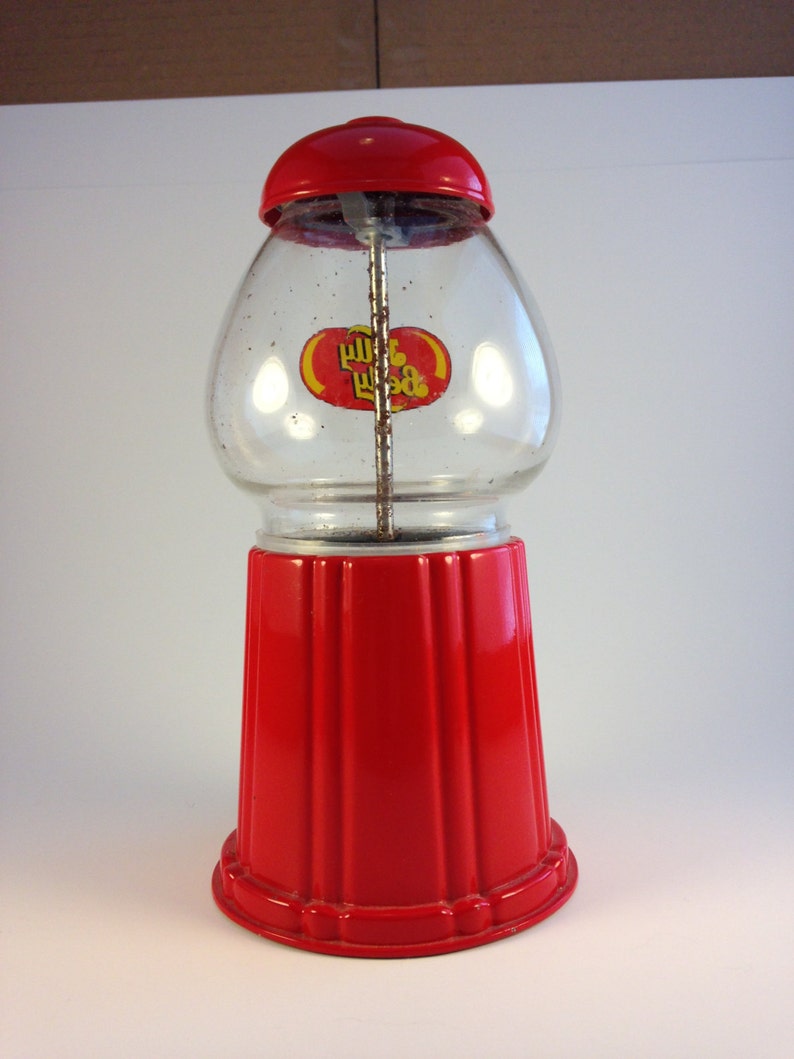 Shabby Vintage Jelly Belly Mini Gumball Machine Etsy