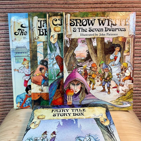 Fairy Tale Story Box (Once Upon a Storytime Series) by John Patience - 4 x Hardbacks in Slipcase, Blitz Editions, Peter Haddock Ltd, 1988