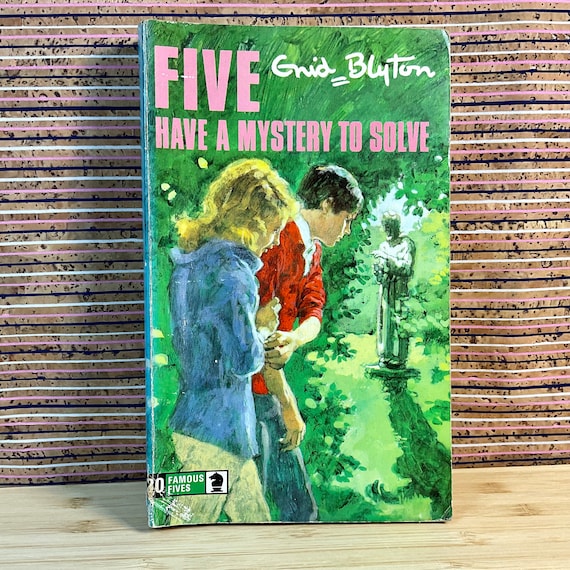 Vintage 1974 ‘Five Have A Mystery To Solve’ by Enid Blyton / Knight Books Collectable Series / Number 20 / Adventure Book / Complete A Set