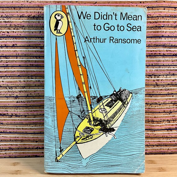 Vintage 1976 ‘We Didn’t Mean to Go to Sea’ by Arthur Ransome / Puffin Books Children’s Paperback / Childhood Nostalgia / Memory Gift Book