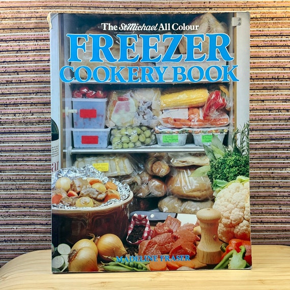 Vintage 1976 St. Michael ‘Freezer Cookery Book’ by Madeline Fraser / Paperback  / Retro Cooking Techniques & Recipe Book / 70s Style Dining