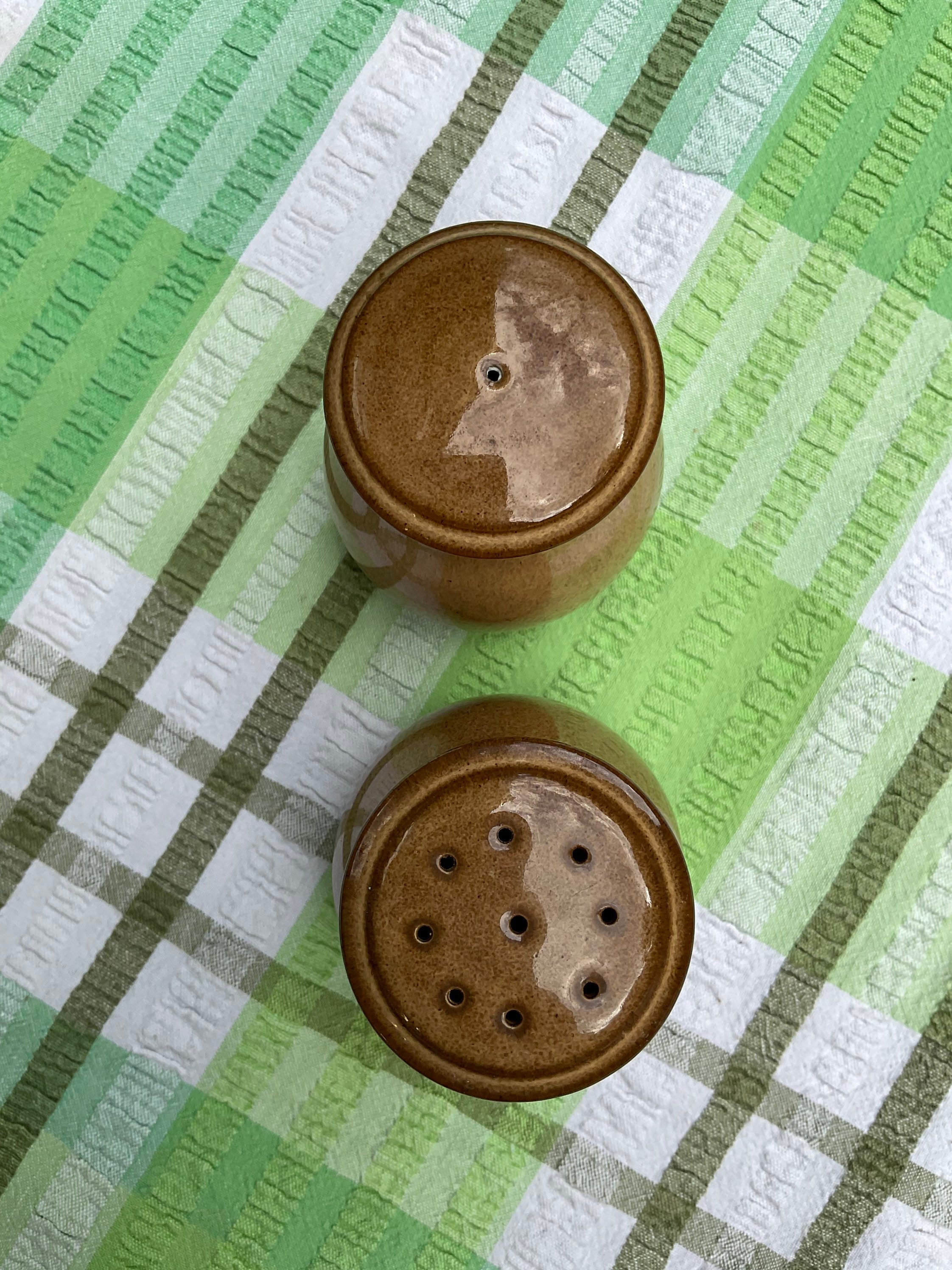 Denby pampas Salt and Pepper Pots. Available Separately. Etsy UK