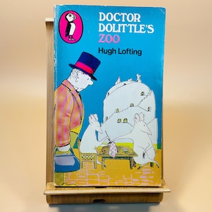 Annata 1968 "Lo zoo del dottor Doolittle" di Hugh Lofting / Puffin Books Copertina flessibile per bambini / Nostalgia d'infanzia / Penguin Books
