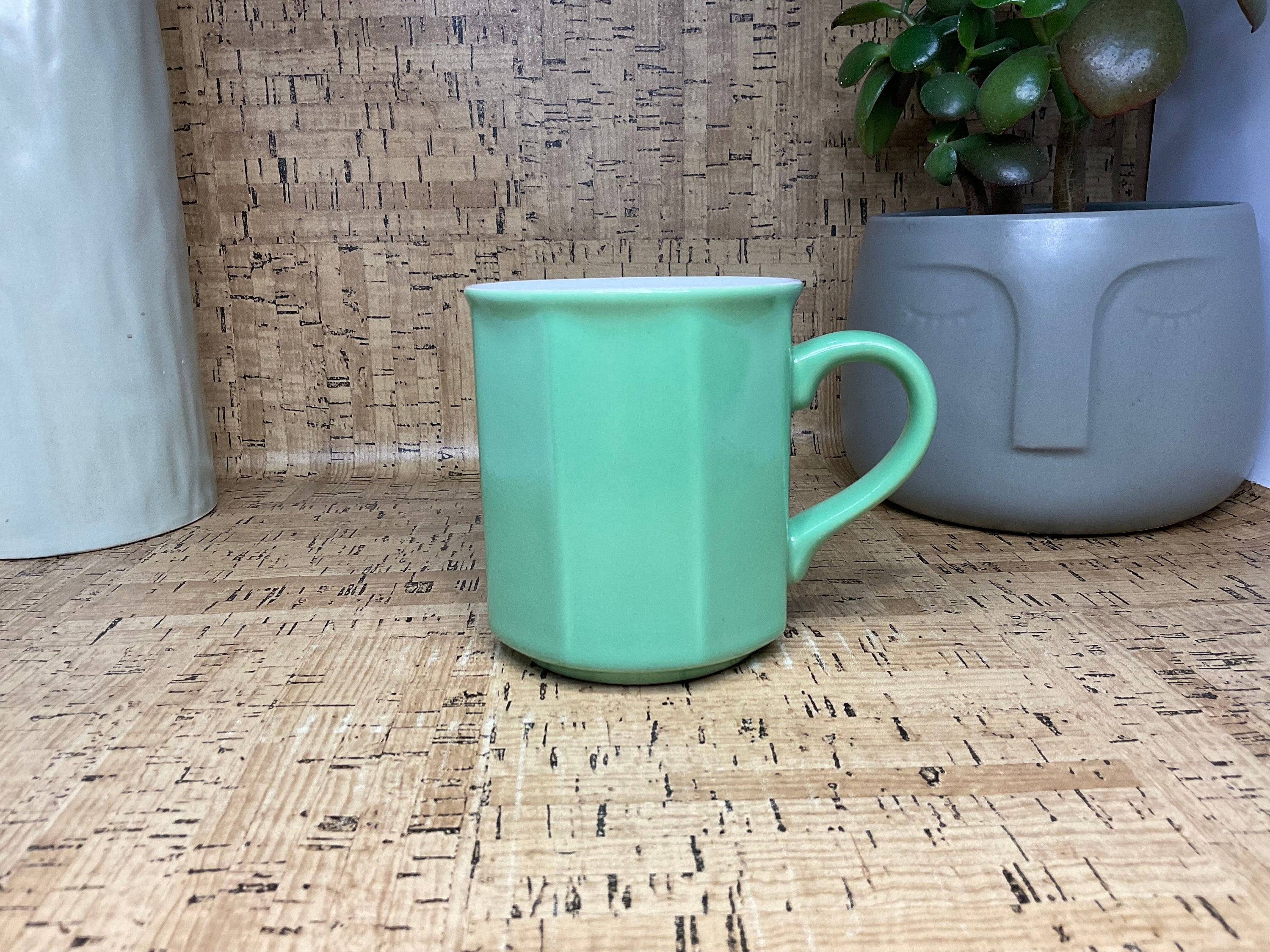 Wholesale Glass Mug Printed Mint