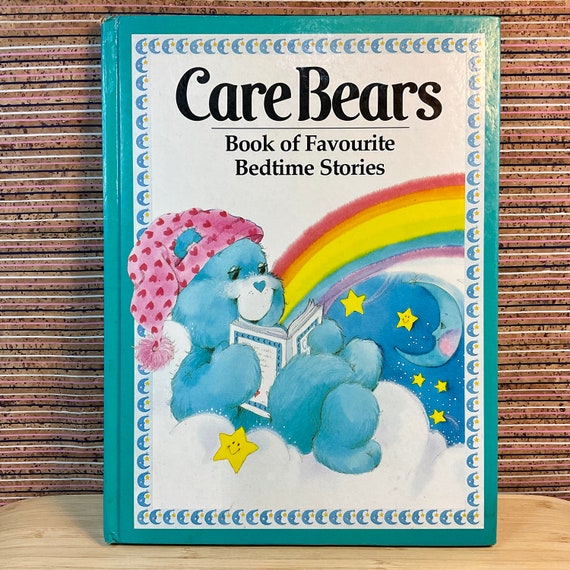 Vintage circa 1984 ‘Care Bears Book of Favourite Bedtime Stories’ / Traditional Fairy Tales / Nursery Rhymes / 1980s Nostalgia Gift Book