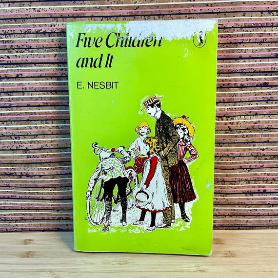 Five Children and It by E. Nesbit, illustrated by H. R. Millar - Puffin Paperback Edition, Penguin Books, 1996, Seventh Reprint 1973