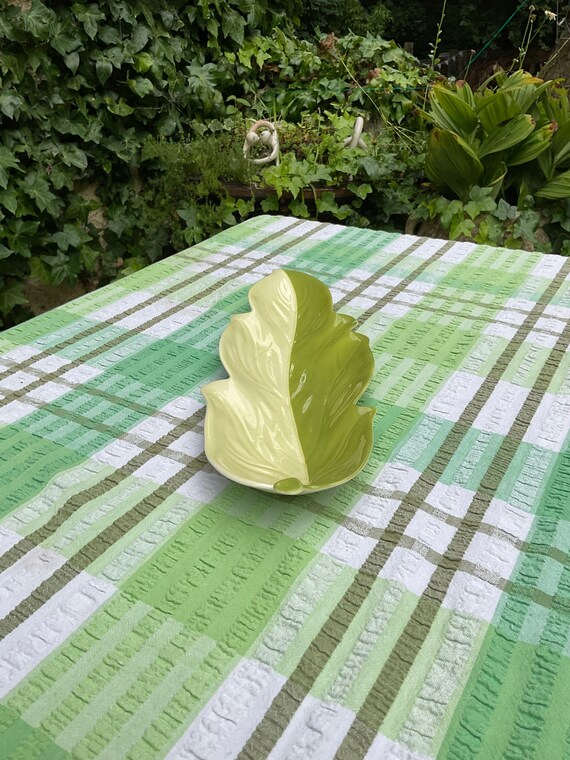 Carlton Ware Leaf Serving Dish. 1950s Vintage.