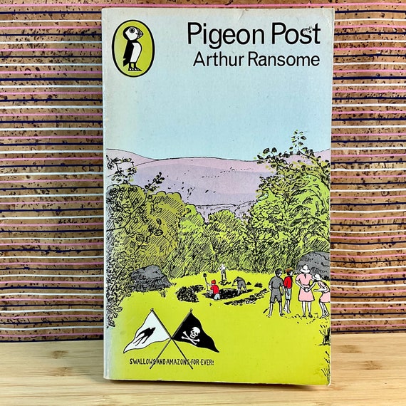 Vintage 1981 ‘Pigeon Post’ by Arthur Ransome / Puffin Books Children’s Paperback / Childhood Nostalgia / Happy Memory Gift Book / Adventure