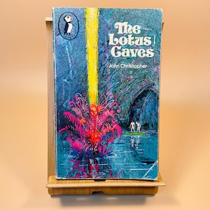 Annata 1980 "The Lotus Caves" di John Christopher / Puffin Books Young Adult Paperback / Penguin Books / Romanzo di fantascienza