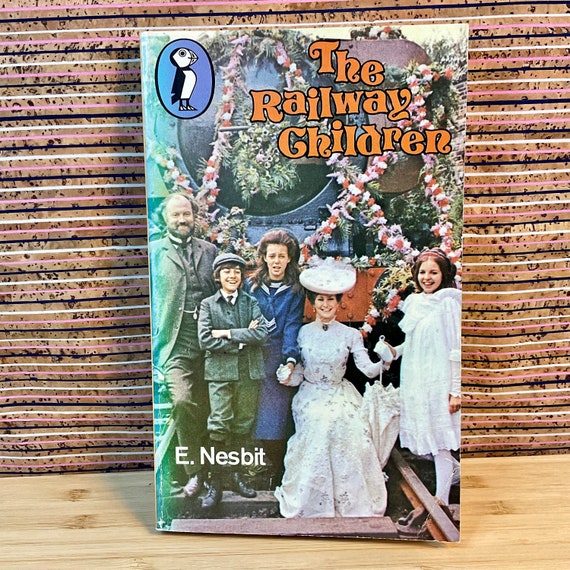 The Railway Children by E. Nesbit, illustrated by C. E. Brock - Puffin Paperback, Penguin Books Ltd, 22nd Reprint/Film Tie-in Edition 1981