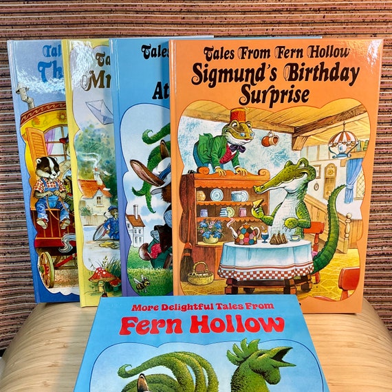 More Delightful Tales From Fern Hollow, written and illustrated by John Patience - 4 Hardback Volumes in Slipcase, Colour Library Books 1991