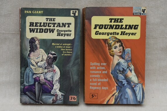 Vintage Paperback Porn Bride - Selection of Vintage Paperbacks by Georgette Heyer Choose - Etsy