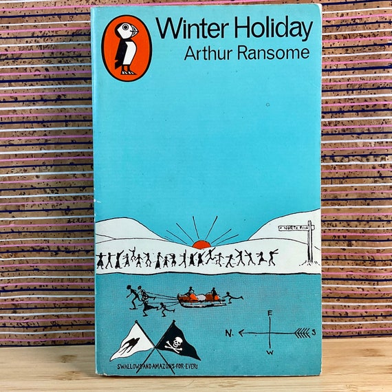 Vintage 1975 ‘Winter Holiday’ by Arthur Ransome / Puffin Books Children’s Paperback / Childhood Nostalgia / Memory Gift Book / Adventure