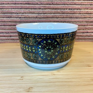 Retro Charm: J & G Meakin &#39;Tuscany&#39; Sugar Bowl - 1970s Vintage Home Decor - Plant Holder, Desk Tidy or Storage Pot, Anything Goes!