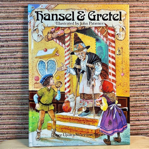 Hansel & Gretel (Once Upon a Storytime Series), Retold and Illustrated by John Patience - Hardback, Budget Books Pty. Ltd, 1985