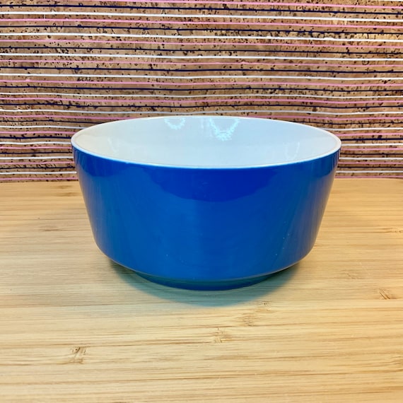 Johnson Bros ‘Tudor Blue’ Snowhite Ironstone Sugar Bowl / 1970s Vintage / Retro Tableware and Kitchen Crockery / Home Decor / Plant Pot