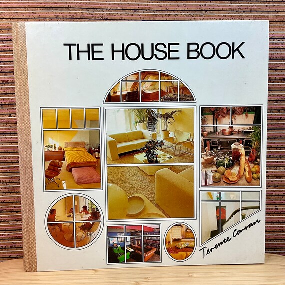 The House Book by Terence Conran / 1978 / Large Illustrated Hardback  / Retro 70s Gardening Decorating DIY & Handicrafts Reference Book