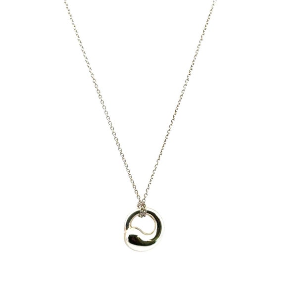 Tiffany & Company Elsa Peretti Eternal Circle Pendant Necklace