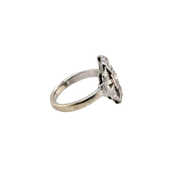 3 Old European Cut Diamond Pinky Ring. - image 4