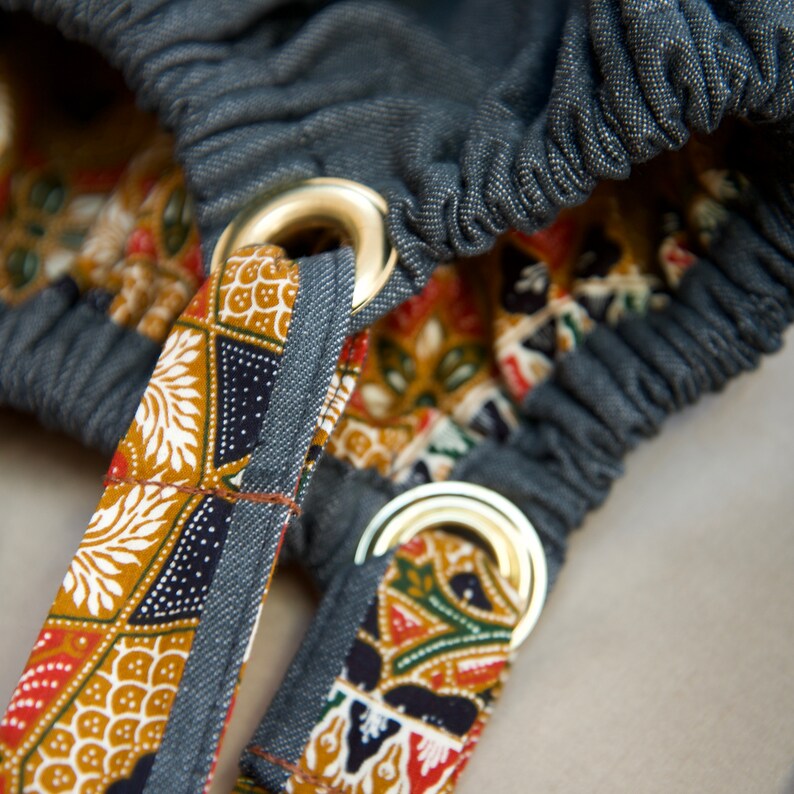 Denim Batik reversible