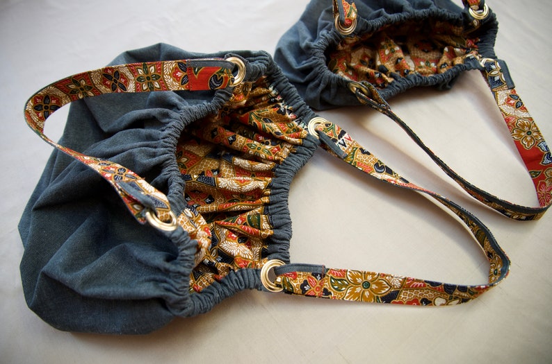 Denim Batik reversible