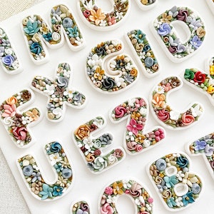 Polymer Clay Letters 