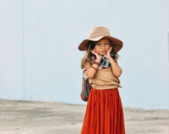 women's pleated maxi skirts