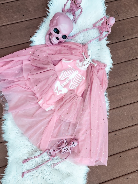 Pink Skelly Costume for Women Pink Skelly Costume for Women