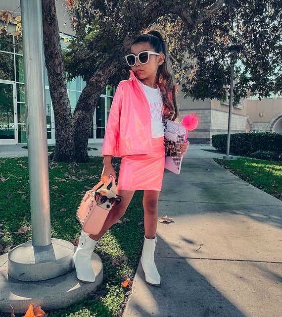 Hot pink outfit set discount