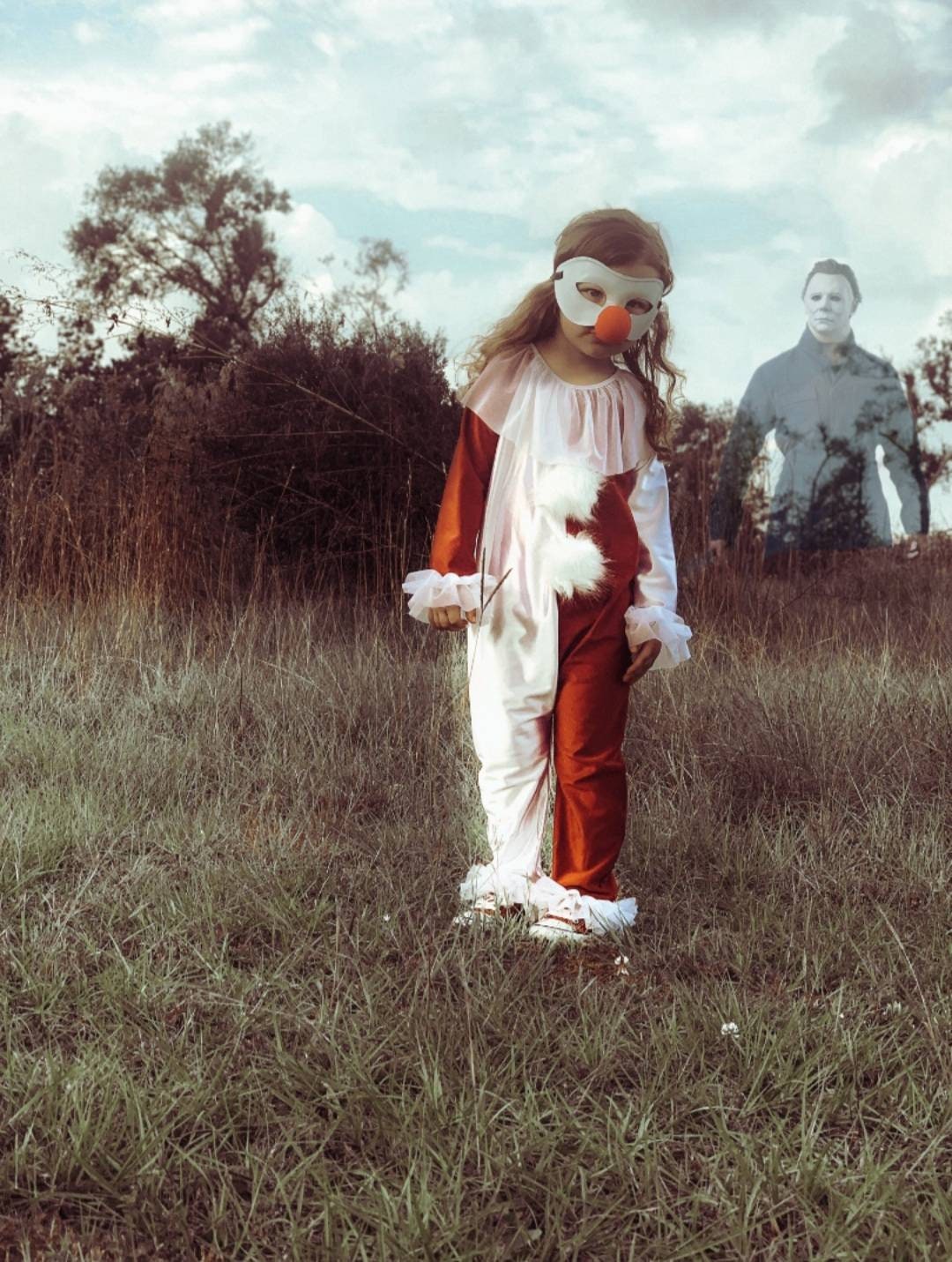Halloween Clown Inspired Toddler Costume/ Kids Halloween image image