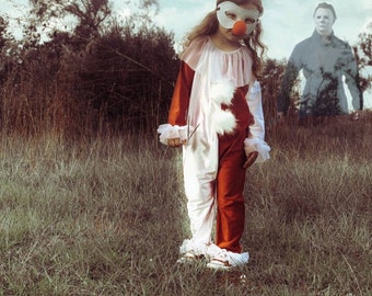 Halloween clown inspired toddler costume/ kids halloween costume/ boy costume/costumes for kids