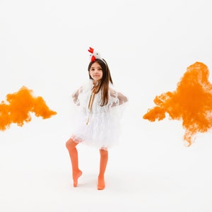 Kids rooster costume/ kids animal/ rooster costume/ chicken costume/ white rooster costume/baby halloween/kids chicky costume/kids costume