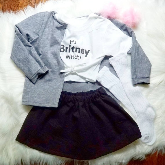 Britney inspired costume, britney spears, toddler halloween Costume, Toddler Costume, Dress Up Clothes, Newborn Costume, kids costume