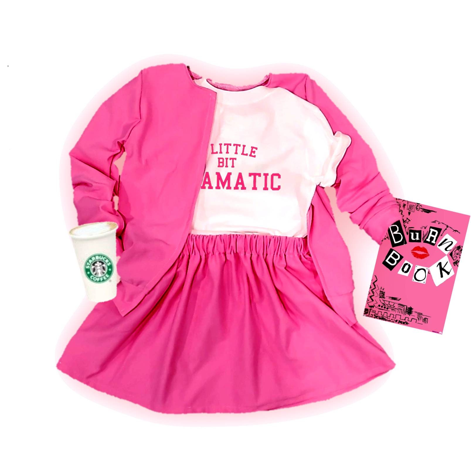Mean Girls Inspired Costume Regina George Toddler Halloween Etsy Mean Girls Inspired Costume Regina George Toddler Halloween Etsy