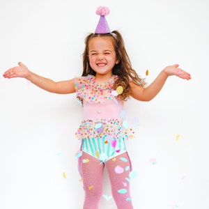Kids ring master confetti costume/vintage clown/clown costume/kids halloween costume/baby clown costume/baby halloween costume/clown