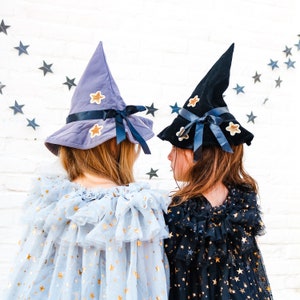 Kids black witch costume/whimsical witch/witch costume/kids halloween costume/girls witch costume/baby halloween costume/soft witch costume image 9