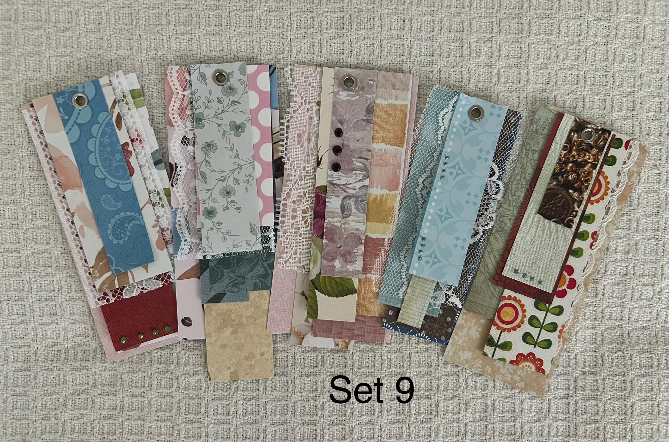 Scrap Paper and Lace Clusters - Ephemera/embellishments for Use in Junk ...