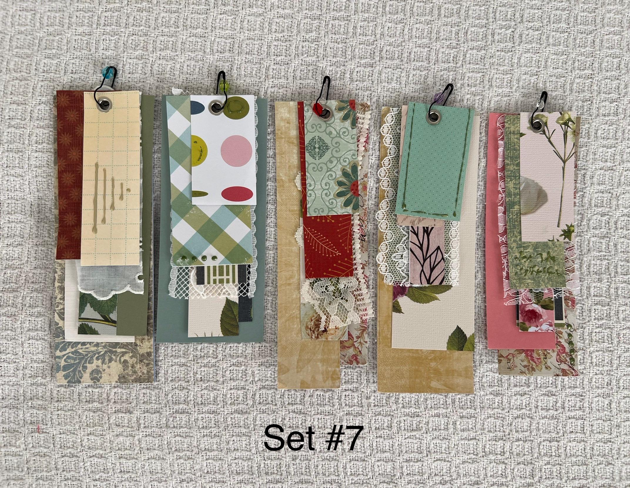 Scrap Paper and Lace Clusters - Ephemera/embellishments for Use in Junk ...