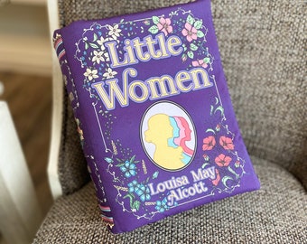 Little Women Book pillow