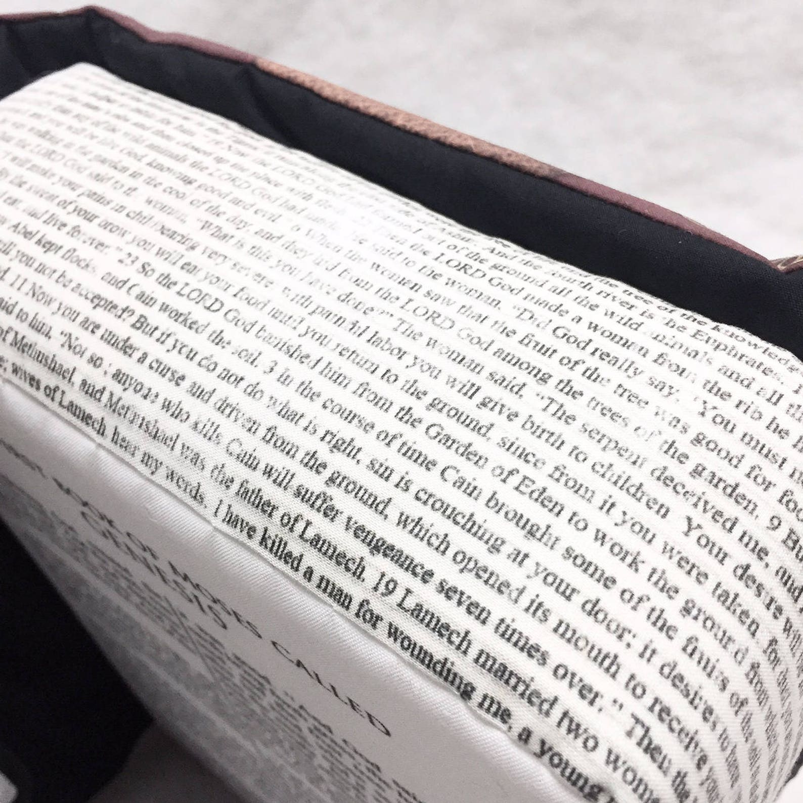 Holy Bible Pillow Book Etsy