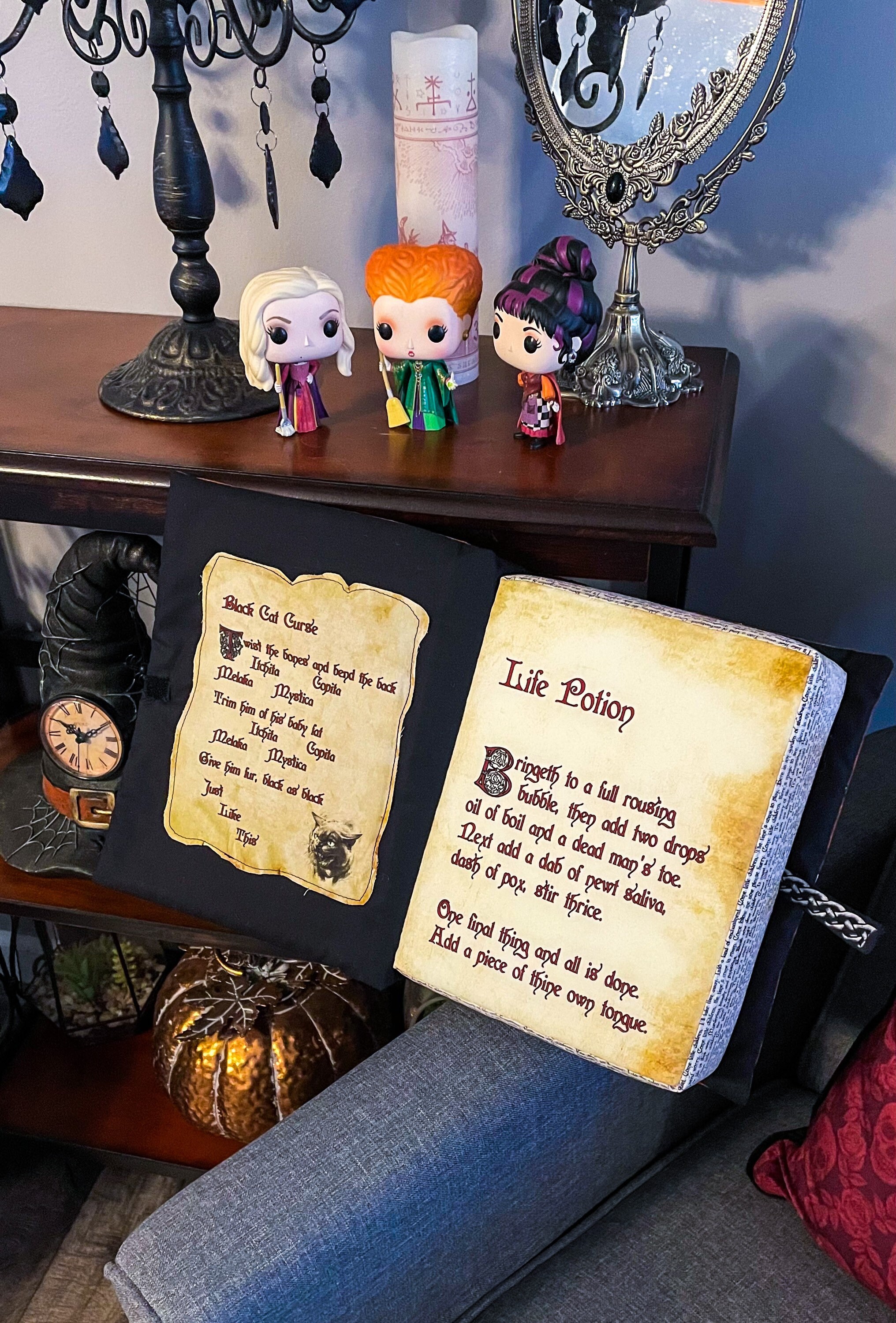 Spell Book Pillow