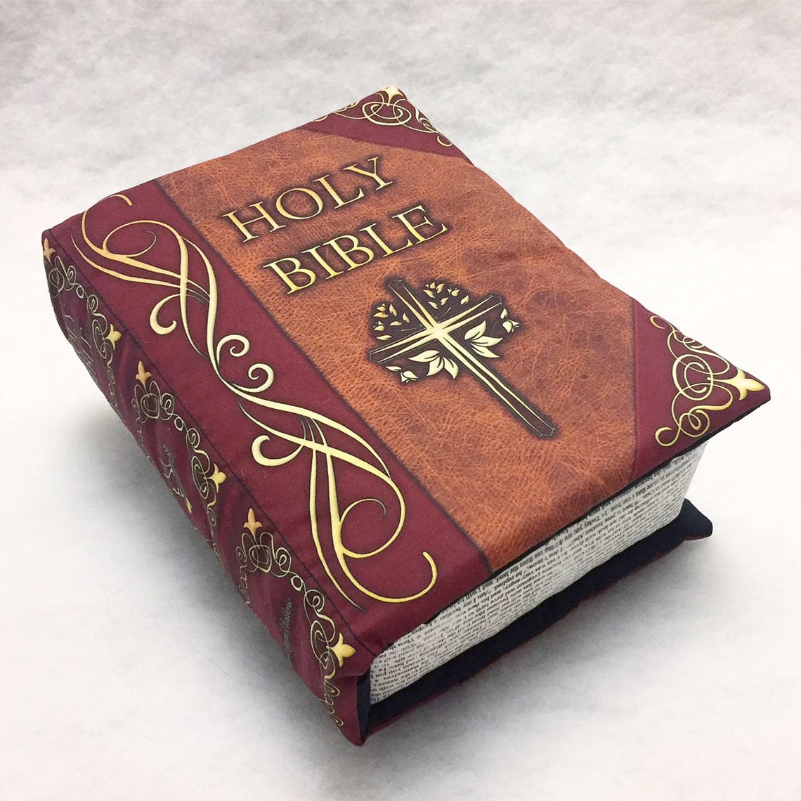 Holy Bible Pillow Book Etsy