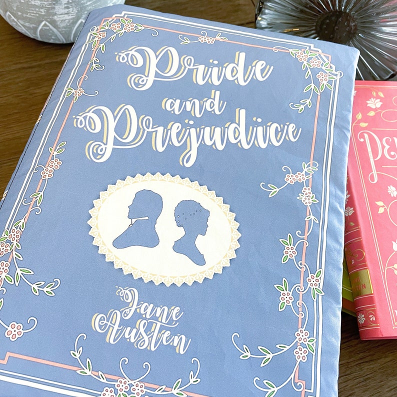 Pride and Prejudice Version 2 Book Pillow image 2