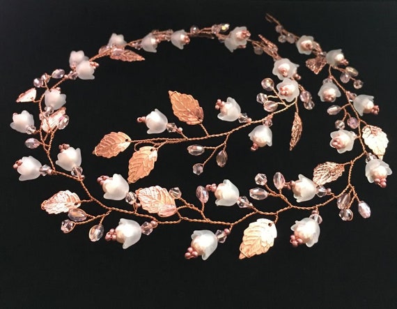 Simsly Braut Hochzeit Haarrebe Perle Stirnband Brautschmuck Haarteil