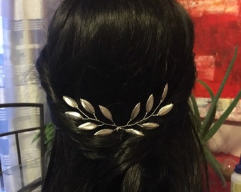 Blad bruids haarspeld Griekse godin bruiloft haarstukje bruidsmeisjes cadeau prom accessoire